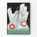 Poster vintage Silicyl - Illustrazione anatomica e cristalli