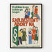 Poster di sensibilizzazione per il diritto all'aborto in Norvegia