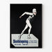 Poster vintage di pattinaggio su ghiaccio - Skøiteløpning di Yngvar Bryn