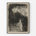 Poster vintage teatro Solness il Costruttore