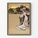 Poster vintage stile Sommer Casino Art Nouveau