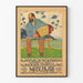 Poster vintage esposizione Max Buri Kunstsalon Wolfsberg 1913