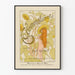 Poster Art Nouveau Girasoli e Donna Nuda di Fidus