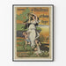 Poster vintage Source La Véritable del Bacino di Vichy a Saint-Yorre
