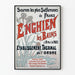 Poster vintage Enghien-les-Bains sorgenti sulfurei Francia