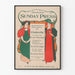 Poster vintage Philadelphia Sunday Press - Conte Cenerentola 1896