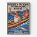 Poster vintage sport nautico 1933