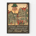 Poster vintage del festival St. Gall Kantonal Schützenfest Flawil 1914