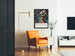 Poster decorativo Saint Jean-Baptiste stile geometrico moderno