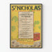 Poster vintage St. Nicholas Magazine - Edizione speciale di Natale