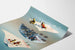 Poster decorativo calendario vacanze schizzo artistico