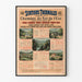 Poster vintage delle stazioni termali servite dai Ferrovie dell'Est