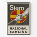 Poster vintage Stem Nasjonal Samling Main Serrée