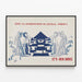 Poster Stop U.S. Intervention in Central America — quadro incorniciato alla parete