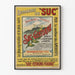 Poster vintage aperitivo Suc Gentiane del Cantal