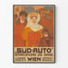 Poster vintage Süd-Auto Réparaturwerke et Garage a Vienna