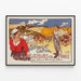 Poster vintage Syndicat Central des Agricoltori di Francia — quadro incorniciato alla parete