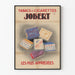 Poster pubblicitario vintage di tabacchi e sigarette Jobert