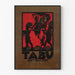 Poster vintage TABU Antinicotine di Julius Klinger