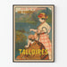 Poster vintage Talloires Lago di Annecy