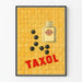 Poster vintage Taxol - Decorazione murale rétro farmacia