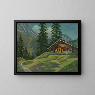 Paesaggio dei Tatras - Stefan Fodor — quadro incorniciato alla parete