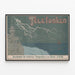 Poster murale vintage Téléfunken design mistico marittimo — quadro incorniciato alla parete
