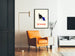 Poster vintage TENSOL Siesta Uomo Seduto su Sedia