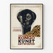 Poster Vintage Esposizione d'Arte Kongo ad Anversa 1937-1938