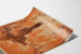 Poster vintage Liberty Bonds con Statua della Libertà in fiamme