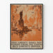 Poster vintage Liberty Bonds con Statua della Libertà in fiamme