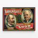 Poster vintage The Barnum Bailey Greatest Show on Earth — quadro incorniciato alla parete