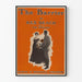 Poster vintage The Barrier di Rex Beach
