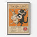 Poster Vintage Il Gatto Nero - Marzo 1896, Decorazione Murale Retrò