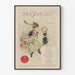 Poster vintage Il Gatto Nero - illustrazione ottobre 1895