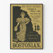Poster Vintage The Bostonian - Our Coast Defence, 10 maggio 10c