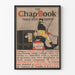 Poster vintage The Chap Book - Decorazione murale retrò