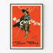 Poster vintage The Chieftain Savoy Theatre decorazione murale