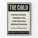 Poster della mostra The Child - Dipinti, disegni, scultura