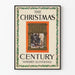 Poster vintage The Christmas Century per decorazione murale festiva