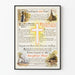 Poster murale vintage La Solidarietà della Chiesa al fronte