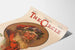 Poster vintage The Circle Noël 1907 Père Noël