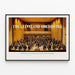 Poster dell'Orchestra di Cleveland con Lorin Maazel — quadro incorniciato alla parete
