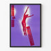 Poster Danza Contemporanea Edizione Viola