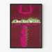 Poster Arte di Danza Contemporanea Design Moderno