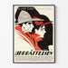 Poster vintage del cinema svedese La redenzione