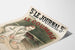 Poster vintage Le Coupable di Steinlen per Le Journal