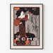 Poster vintage The Echo Chicago 1896 stile Art Nouveau
