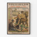 Poster vintage Prestito Nazionale 5% 1920 New York Parigi