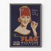 Poster vintage The Flag Magnums Virginia per decorazione da parete